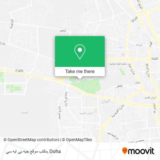 مكتب موقع جيه بي ايه سي map