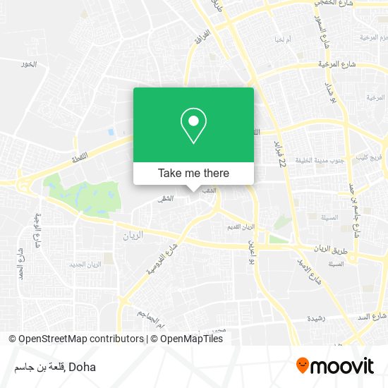 قلعة بن جاسم map