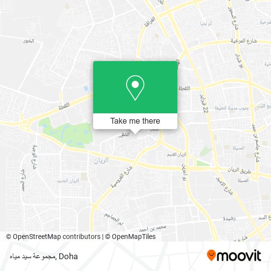 مجموعة سيد مياه map