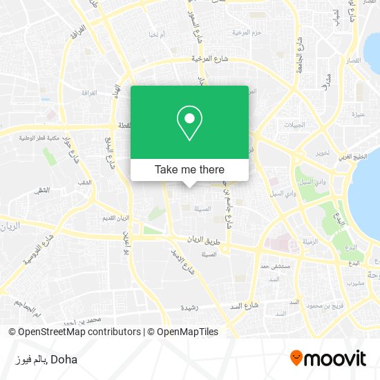 بالم فيوز map