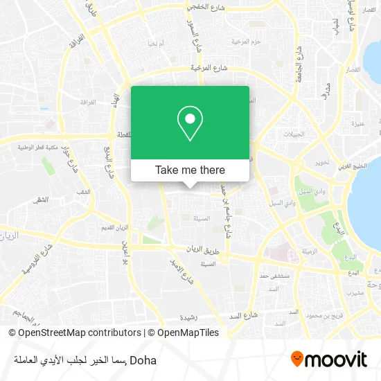 سما الخير لجلب الأيدي العاملة map