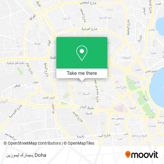 سيمارك ليموزين map