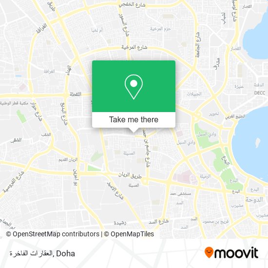 العقارات الفاخرة map