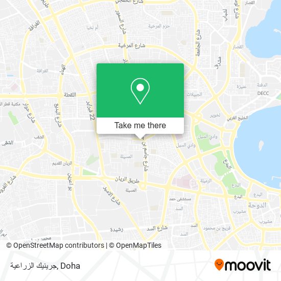 جرينيك الزراعية map