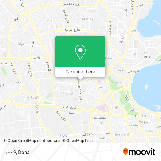 فكججم map