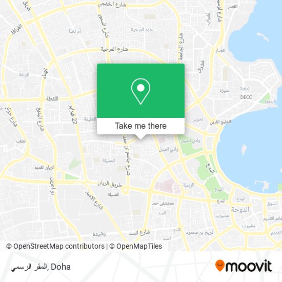 المقر الرسمي map