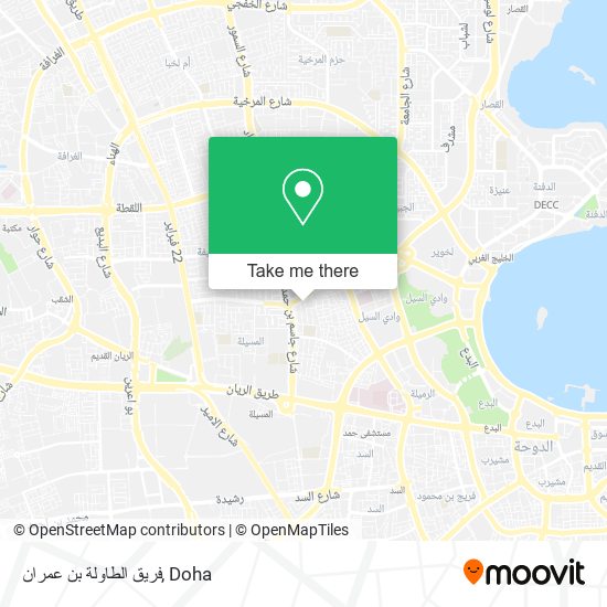 فريق الطاولة بن عمران map