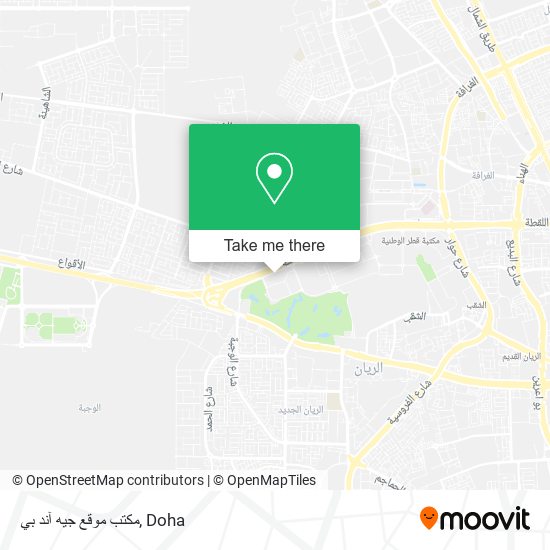 مكتب موقع جيه آند بي map