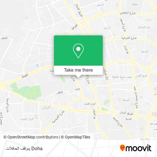 موقف الحافلات map