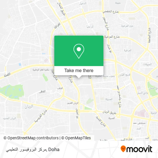 مركز البروفيسور التعليمي map