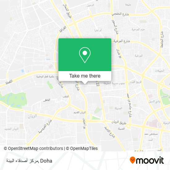 مركز أصدقاء البيئة map