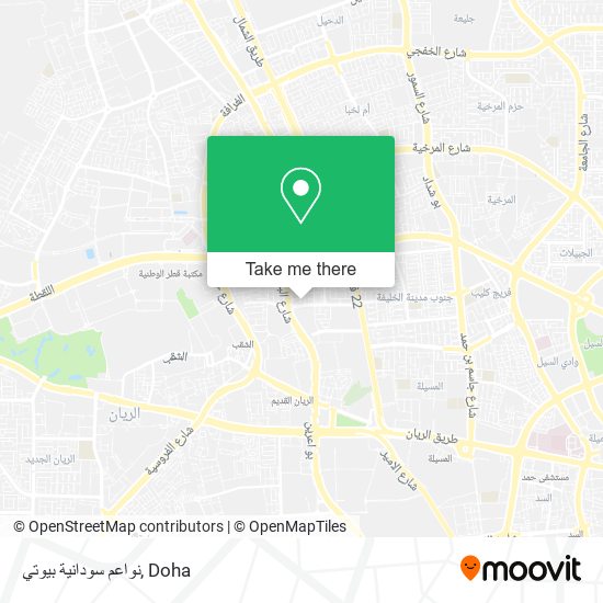 نواعم سودانية بيوتي map