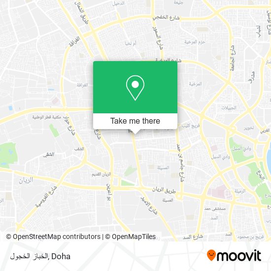 الخباز الخجول map