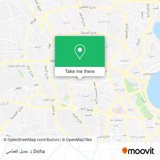 د. جميل القطامي map