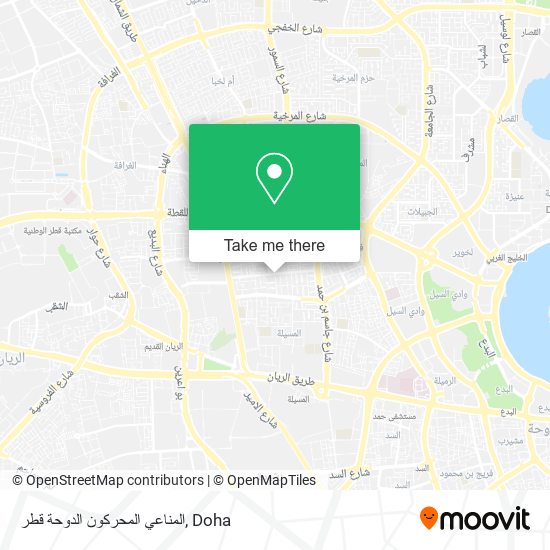 المناعي المحركون الدوحة قطر map