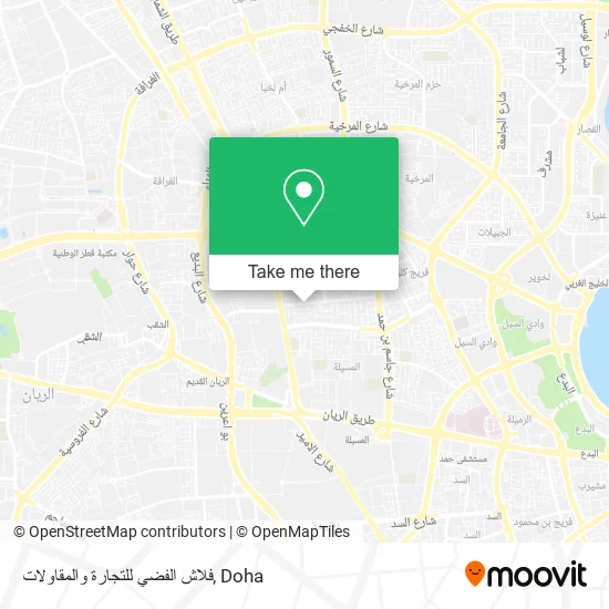 فلاش الفضي للتجارة والمقاولات map