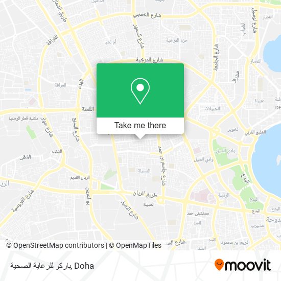 باركو للرعاية الصحية map