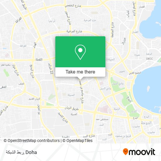 ربط الشبكة map