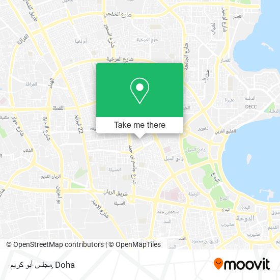 مجلس أبو كريم map