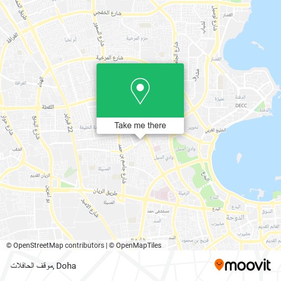 موقف الحافلات map