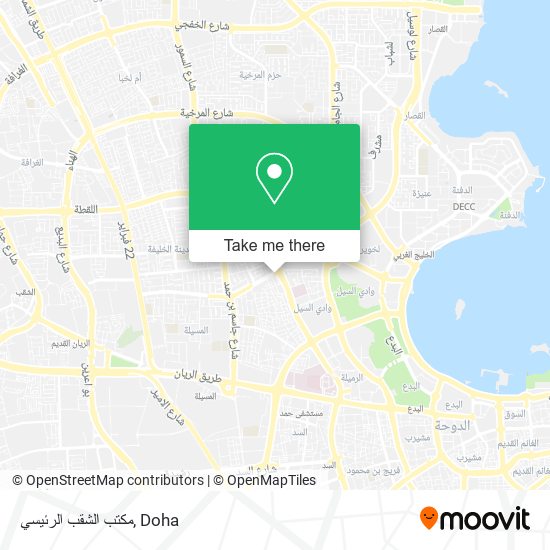 مكتب الشقب الرئيسي map