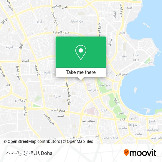 فال للحلول والخدمات map