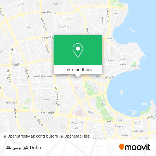 كيو ام سي ذلك map