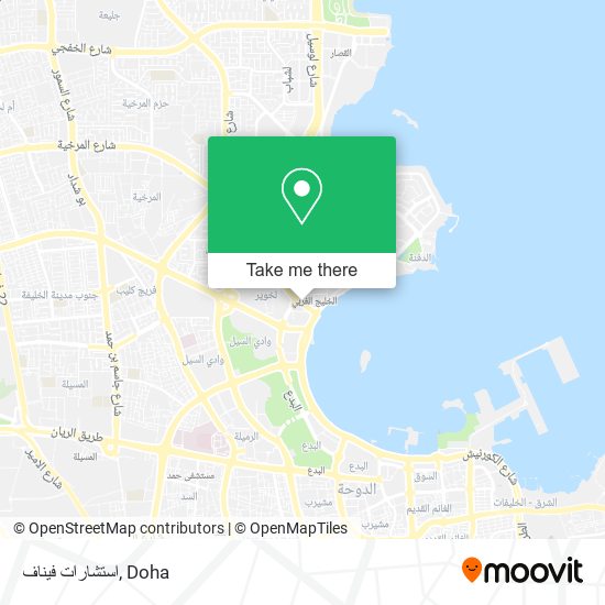 استشارات فيناف map