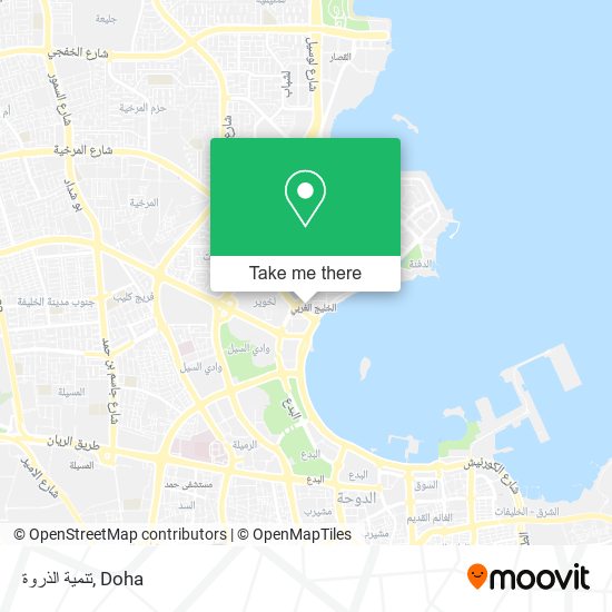 تنمية الذروة map
