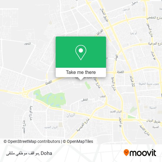 مواقف موظفي ملتقى map