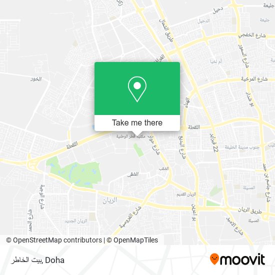 بيت الخاطر map