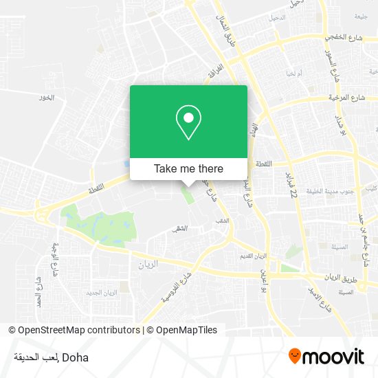 لعب الحديقة map