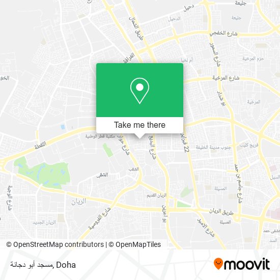 مسجد أبو دجانة map