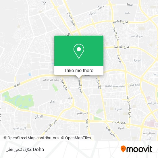 منزل شمين قطر map