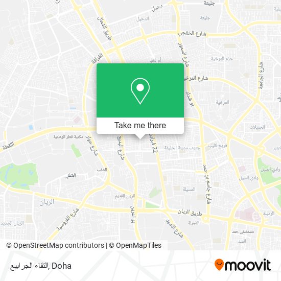 التقاء الجرابيع map