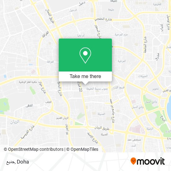 جديع map