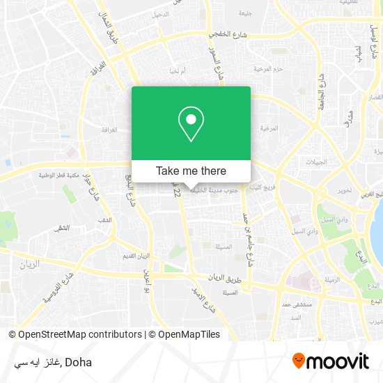 غانز ايه سي map
