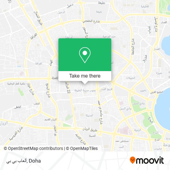 ألعاب بي بي map