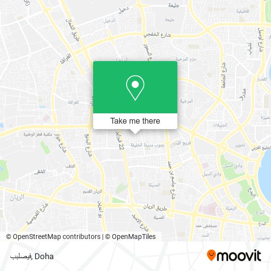 فيصلبب map