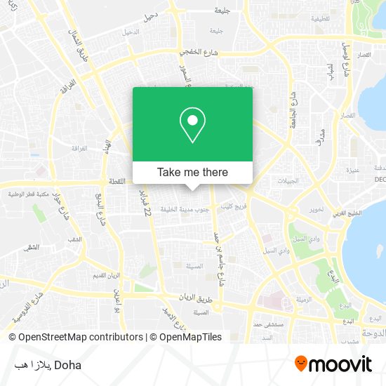 بلازا هب map