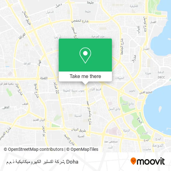 شركة اكسلير الكهروميكانيكية ذ.م.م map