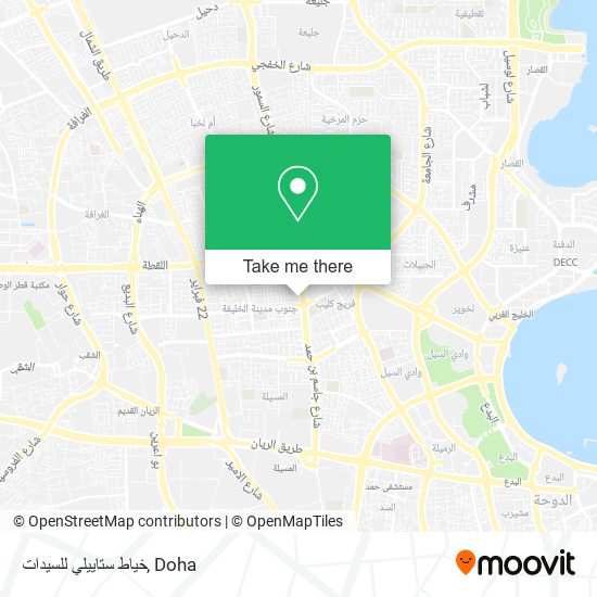 خياط ستاييلي للسيدات map