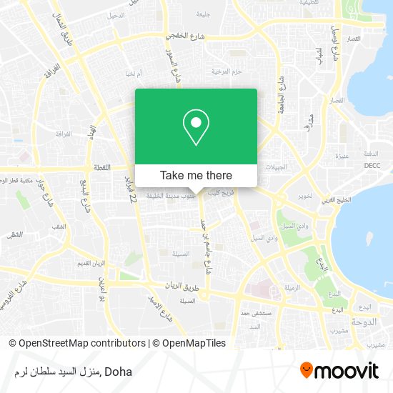 منزل السيد سلطان لرم map