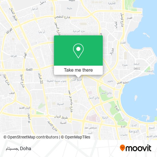 جمسيتام map