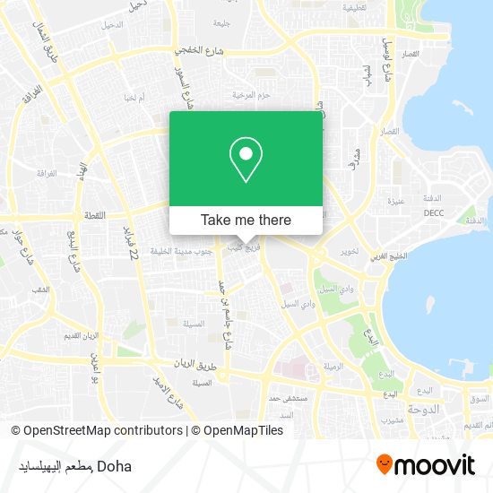 مطعم إليهيلسايد map