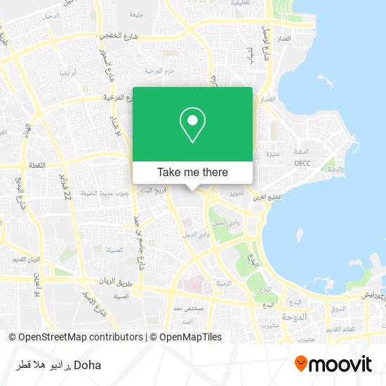 راديو هلا قطر map