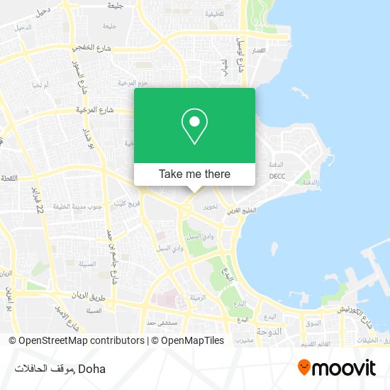 موقف الحافلات map