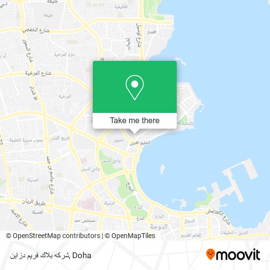 شركه بلاك فريم دزاين map