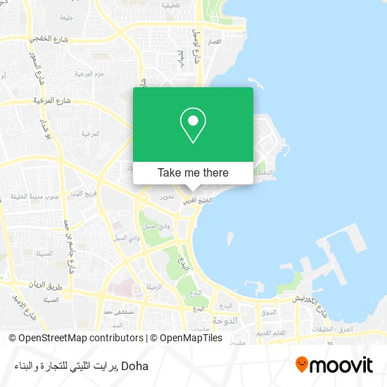 برايت اثليتي للتجارة والبناء map