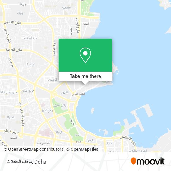 موقف الحافلات map